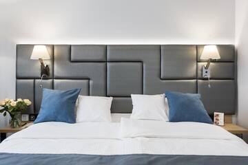 Фото номера Роскошный двухместный номер с 1 кроватью Апарт-отели Hotel Włoski Boutique Centrum Poznań г. Познань 11