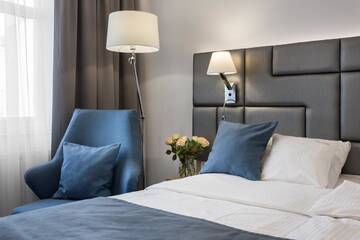 Фото номера Роскошный двухместный номер с 1 кроватью Апарт-отели Hotel Włoski Boutique Centrum Poznań г. Познань 12
