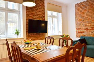 Фото номера Улучшенные апартаменты с 1 спальней - 3 Strzałowa Street Апартаменты Apartamenty City Rybaki г. Познань 10