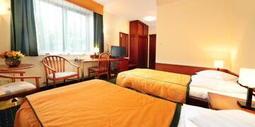 Фото номера Двухместный номер с 2 отдельными кроватями Отель Hotel T&amp;T г. Познань 5