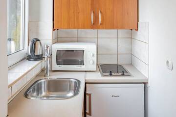 Фото номера Двухместный номер с 1 кроватью и мини-кухней Апарт-отели Apartamenty Velvet г. Познань 20