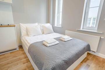 Фото номера Двухместный номер с 1 кроватью и мини-кухней Апарт-отели Apartamenty Velvet г. Познань 26