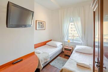 Фото номера Двухместный номер с 1 кроватью и мини-кухней Апарт-отели Apartamenty Velvet г. Познань 3