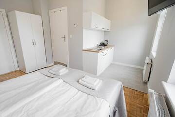 Фото номера Двухместный номер &quot;Премиум&quot; с мини-кухней Апарт-отели Apartamenty Velvet г. Познань 8