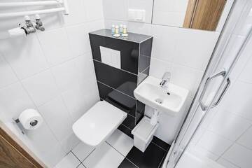 Фото номера Небольшой двухместный номер эконом-класса с 1 кроватью и мини-кухней Апарт-отели Apartamenty Velvet г. Познань 3