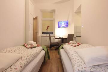 Фото номера Двухместный номер с 1 кроватью и мини-кухней Апарт-отели Apartamenty Velvet г. Познань 29